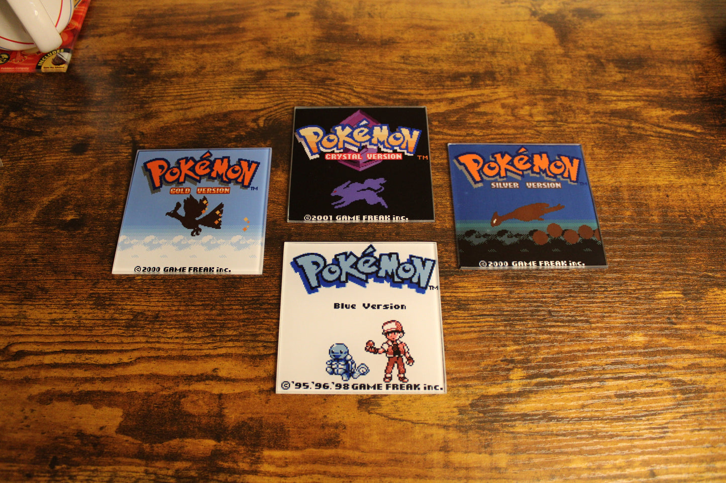 Video Game Box Art Coasters - Premium Square Glass Coasters - Choose Your Own Game!