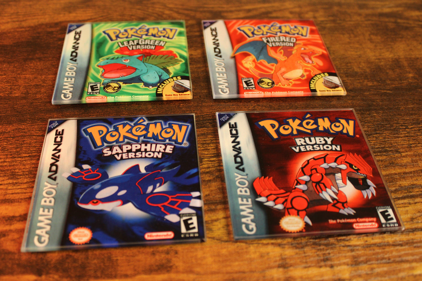 Video Game Box Art Coasters - Premium Square Glass Coasters - Choose Your Own Game!