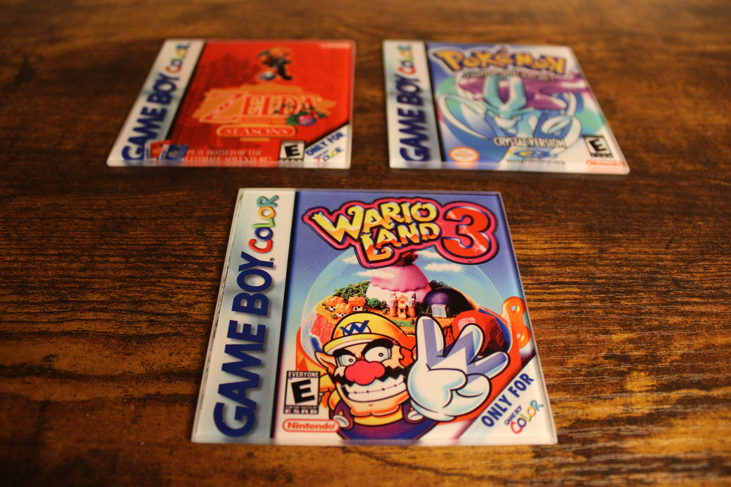 Video Game Box Art Coasters - Premium Square Glass Coasters - Choose Your Own Game!