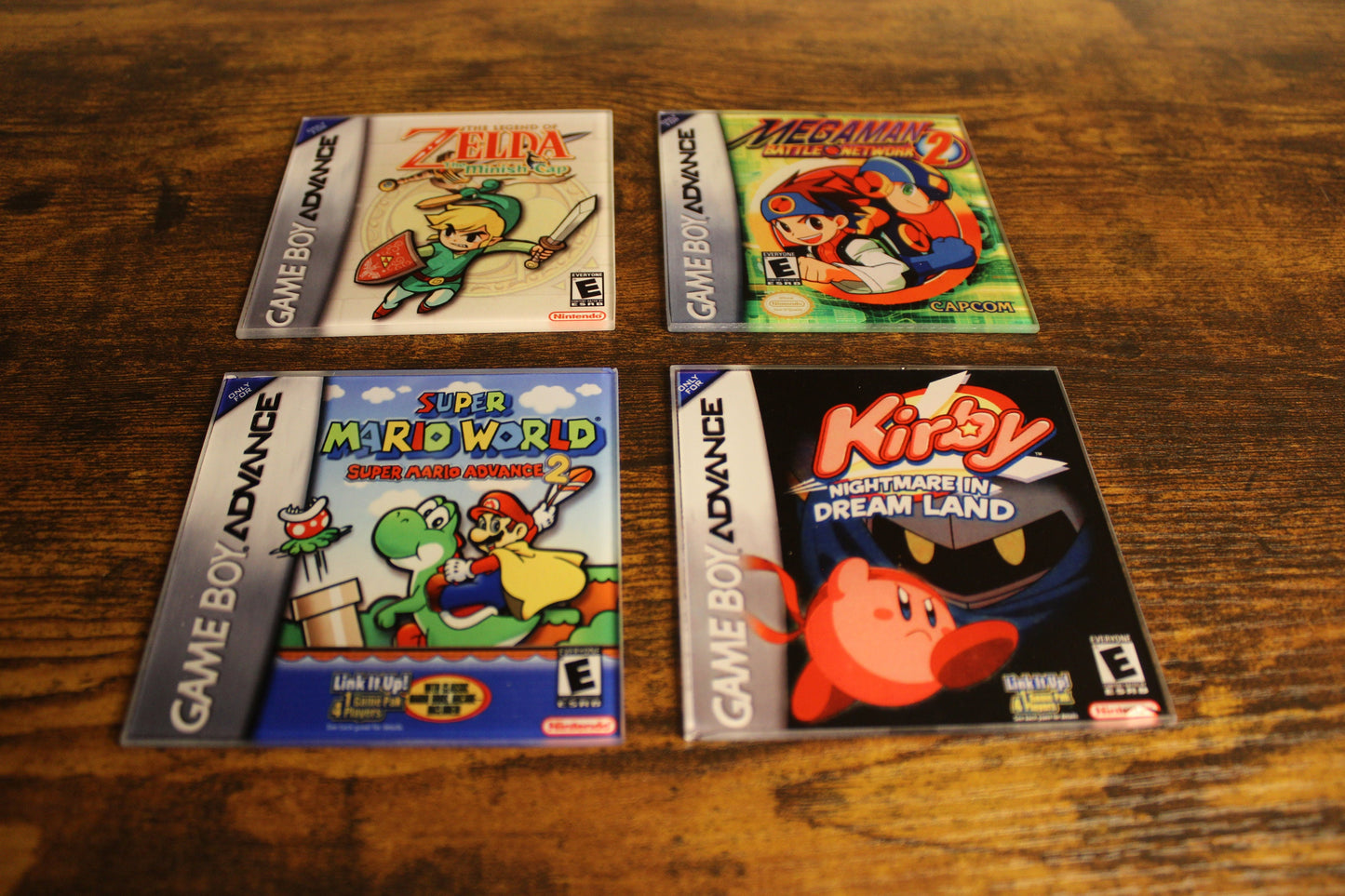 Video Game Box Art Coasters - Premium Square Glass Coasters - Choose Your Own Game!