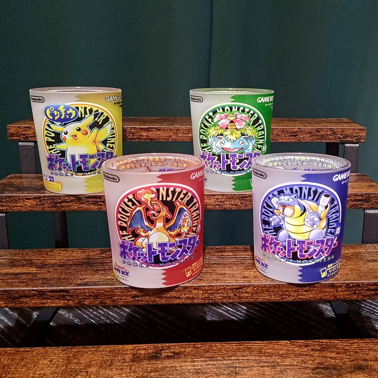 Pokemon Gen. 1 Frosted Whiskey Glass
