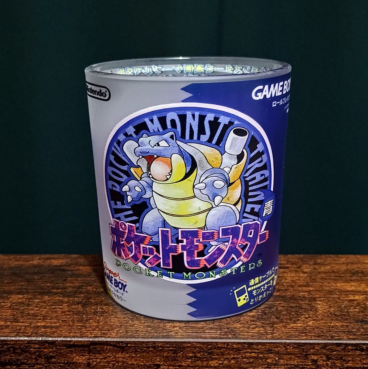 Pokemon Gen. 1 Frosted Whiskey Glass