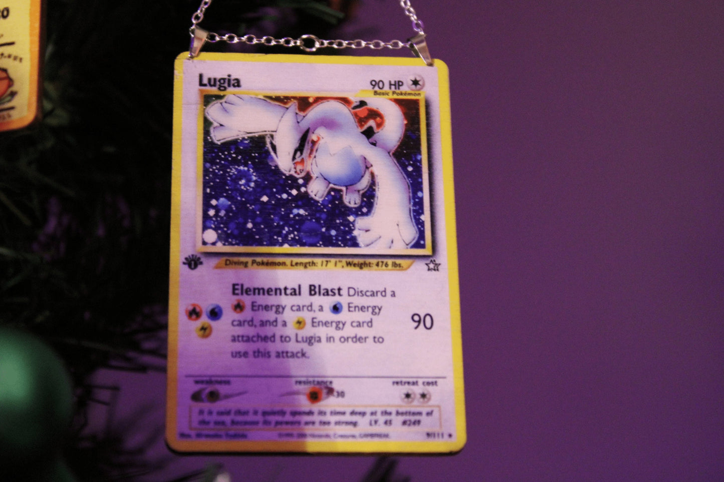 Pokemon / Yu-Gi-Oh! Trading Card Wooden Ornaments